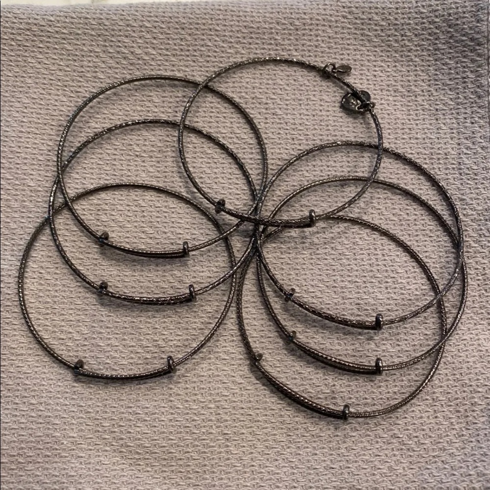 7 Alex and Ani Bracelets